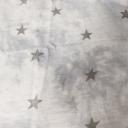 Loop Schal Tuch mit Sternenmuster grau hellgrau blaugrau aus Viskose