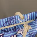 Strandtasche Badetasche Beach Umhängetasche Maritim blau türkis Anker Sea