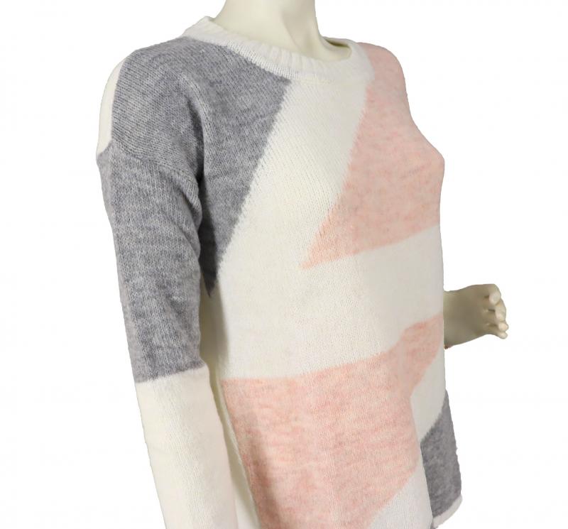 Zwillingsherz Pullover aus softem Kuschelgarn Gr. S M oder L