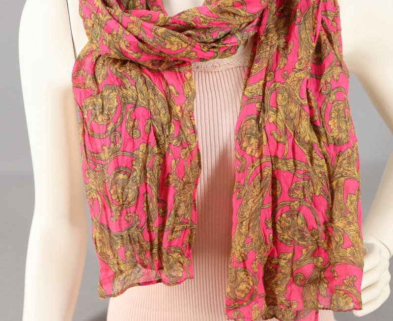 A-Zone Tuch Schal mit Paisley-Muster in Hellbraun