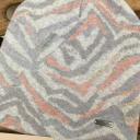 Passigatti Mütze Beanie Wollmütze mit Kaschmir Hellgrau Grau Apricot One Size