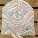 Passigatti Mütze Beanie Wollmütze mit Kaschmir Hellgrau Grau Apricot One Size