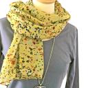 Tuch Schal Halstuch Sommer Blumen bunt