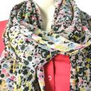 Tuch Schal Halstuch Sommer Blumen bunt