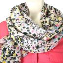Tuch Schal Halstuch Sommer Blumen bunt