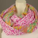 Samaya Loop Schal Rundschal Neon Phantasie Muster bunt