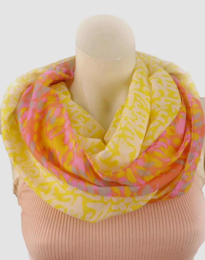 Samaya Loop Schal Rundschal Neon Phantasie Muster bunt