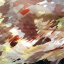 A-Zone Tuch Halstuch Sommertuch Camouflage Muster braun beige schwarz gelb