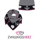 Zwillingsherz Kids Dreieckstuch und Mütze Set