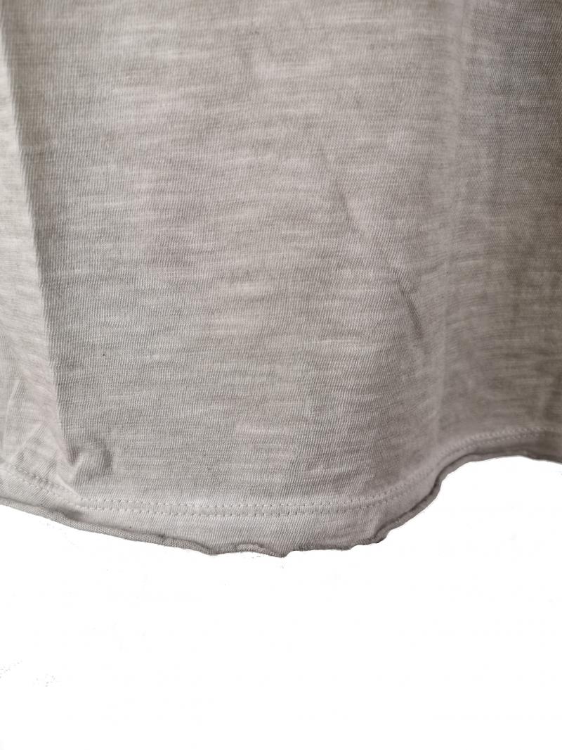 Kurt Kölln Shirt hellgrau ¾ -Arm mit Herz Pailletten anthrazit