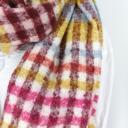 A-Zone Winterschal bunte Farben  und Karomuster