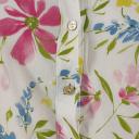 Zwillingsherz Bluse Langarmbluse Blumen bunt Gr. S M L pink gelb grün blau
