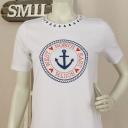 T-Shirt von Zwillingsherz mit angesagtem Anker und Schriftzug Motiv