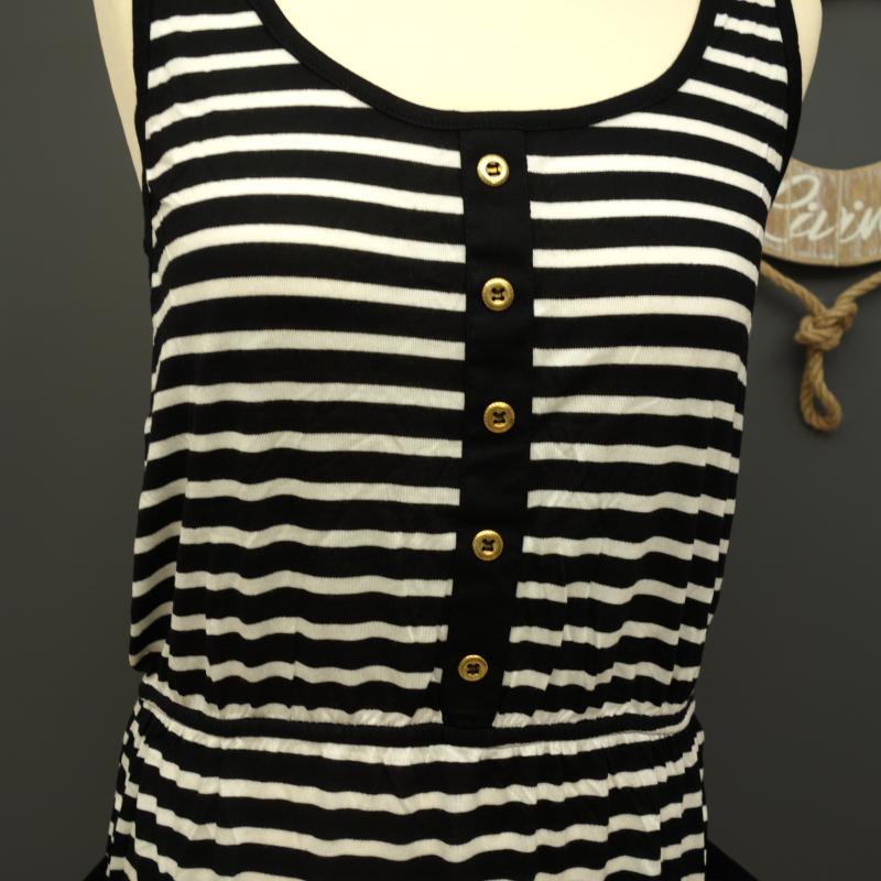 Shirtkleid Sommerkleid schwarz weiß Größe XS, S oder M